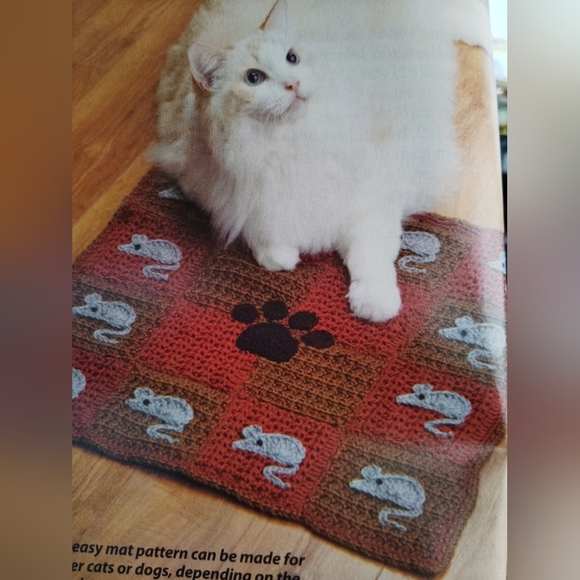 Vintage rochet World Magazine December 2012 Alpaca Afghan - Picture 9 of 10